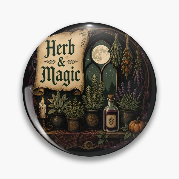 Item preview, Herb & Magic Moonlit Herbal Corner designed and sold by LiviuGligoros.