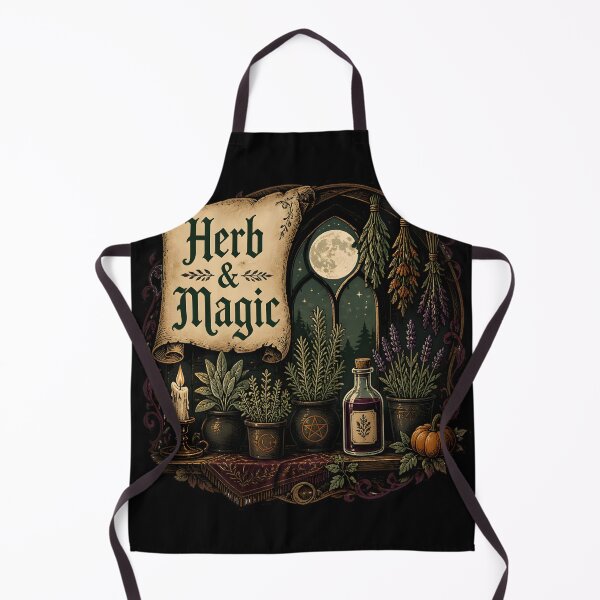 Item preview, Herb & Magic Moonlit Herbal Corner designed and sold by LiviuGligoros.