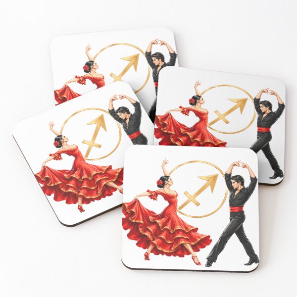 Item preview, Sagittarius Zodiac Dance - Celestial Flamenco Passion designed and sold by Addy77shop.