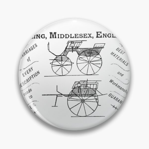 Item preview, Victorian Carriage Maker Ealing England Ad designed and sold by Antique Science Press.