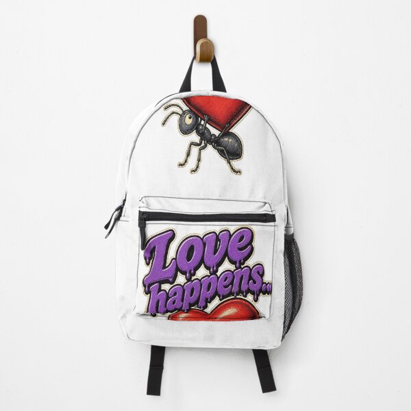 Item preview, Love Happens Ant Carrying Heart Cartoon designed and sold by Odd Alien Lab.