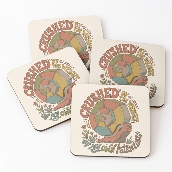 Item preview, Tired Snail, Groovy Cottagecore Style, 70s - Light Colors Edition designed and sold by Shyla Marsare.