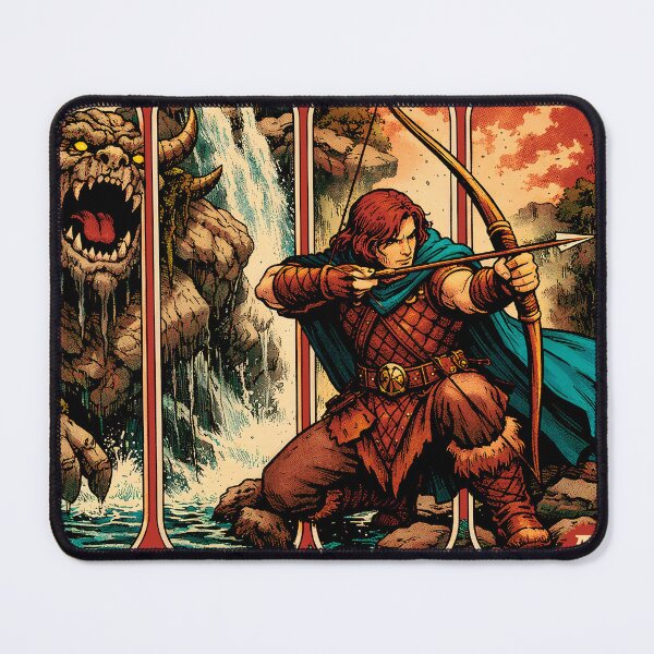 Item preview, Ace of Archers – Fantasy Ranger Playing Card Graphic Tee designed and sold by Overlord Kingdom.