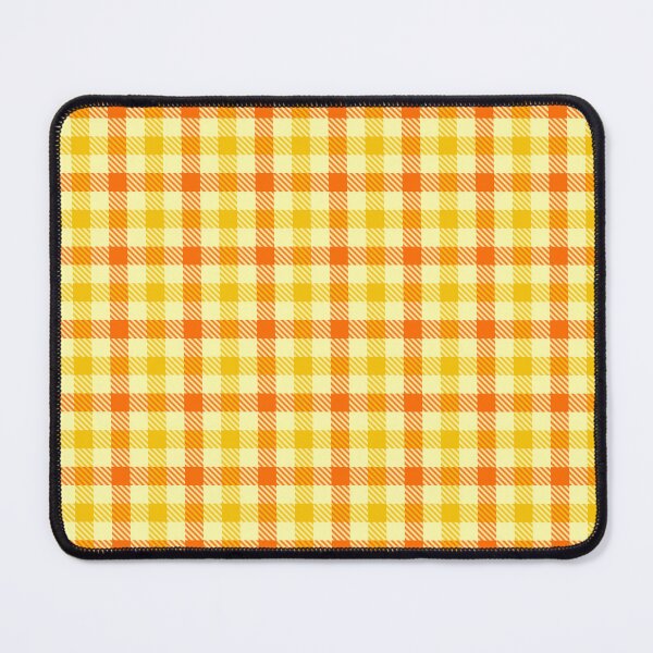 Item preview, Yellow And Orange On Yellow Gingham Check designed and sold by PatternTitan.