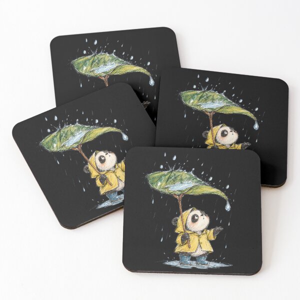 Item preview, Panda's Rainy Adventure designed and sold by Quelon.