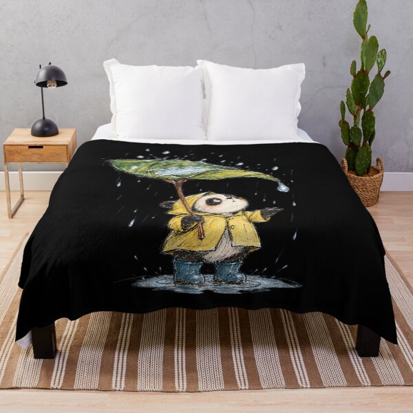 Item preview, Panda's Rainy Adventure designed and sold by Quelon.