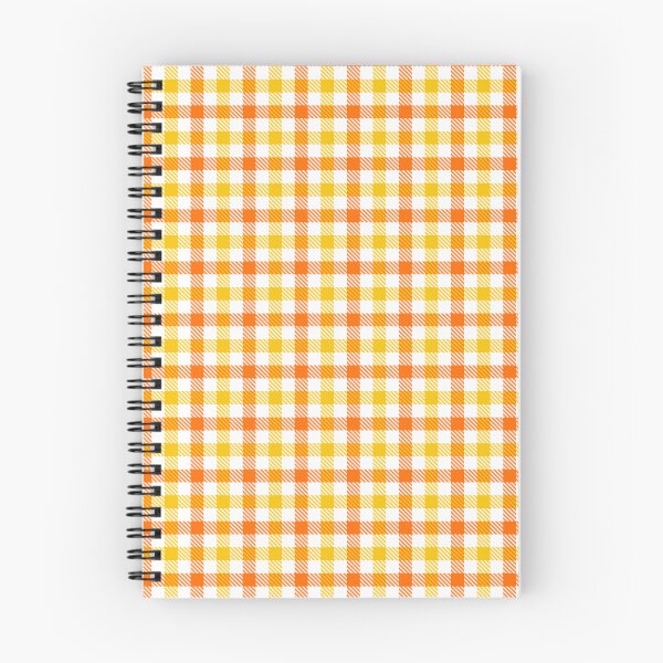 Item preview, Yellow And Orange On White Gingham Check   designed and sold by PatternTitan.
