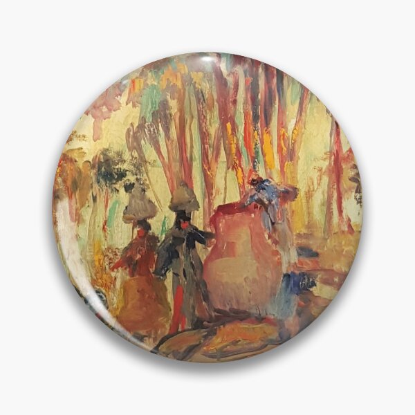Item preview, Autumn Procession in the Palm Grove designed and sold by AshrafinoKamelo.