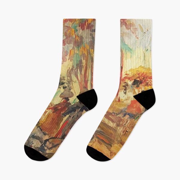 Item preview, Autumn Procession in the Palm Grove designed and sold by AshrafinoKamelo.
