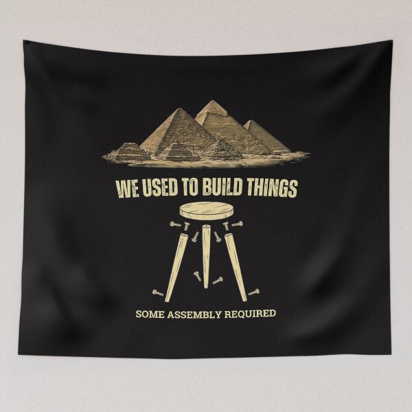 Item preview, We Used to Build Things  designed and sold by w66aboo.
