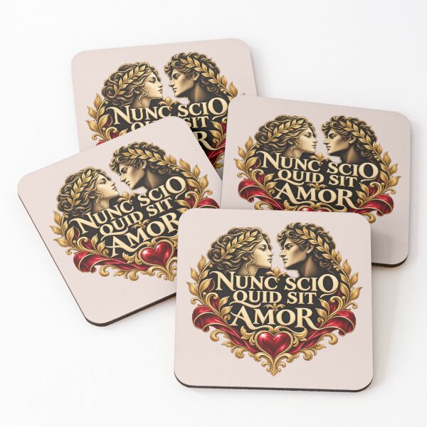 Item preview, Nunc Scio Quid Sit Amor – Classical Romantic Heart designed and sold by MetaModel Editions.