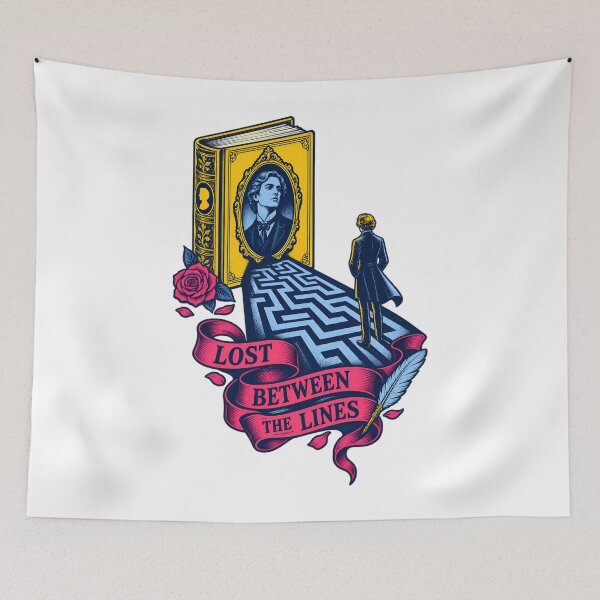 Item preview, Dorian Gray Lost Between the Lines designed and sold by Fenay Designs.