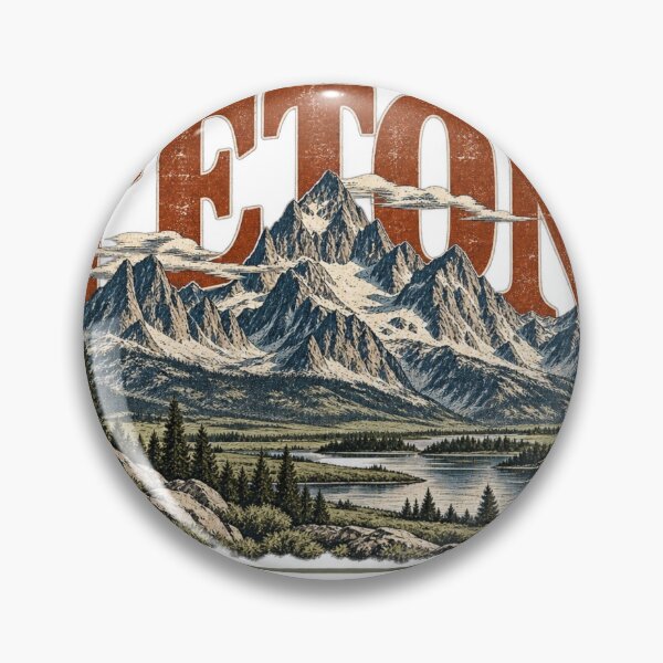 Item preview, GRAND TETON — WILD HORIZONS designed and sold by KrungiT Design .