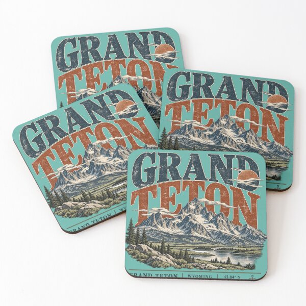 Item preview, GRAND TETON — WILD HORIZONS designed and sold by KrungiT Design .