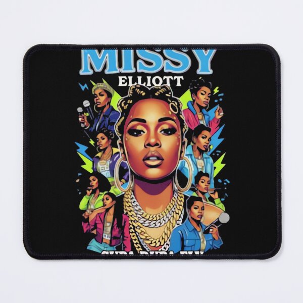 Item preview, Missy Elliott 90s Face Retro Bootleg designed and sold by Achraf-Termane.