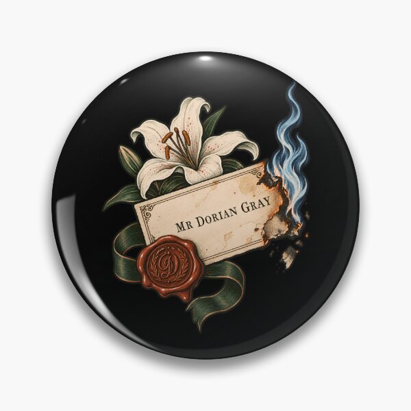 Item preview, Dorian Gray Burning Calling Card and Lily designed and sold by Fenay Designs.