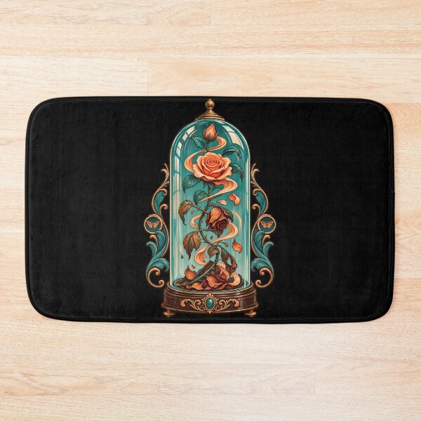 Item preview, Dorian Gray Rose Fading Beneath Glass designed and sold by Fenay Designs.
