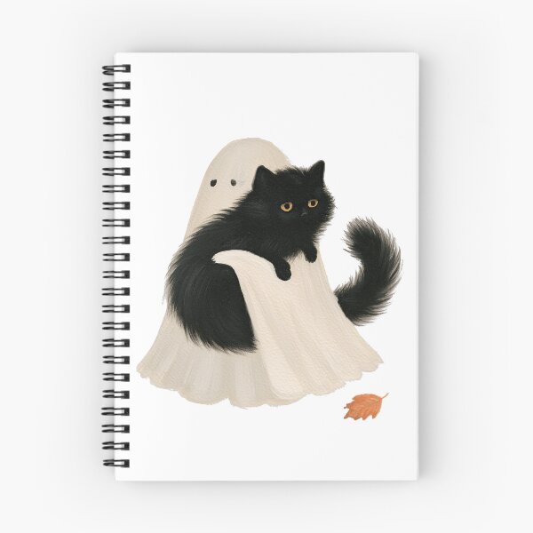 Item preview, Ghost & Black Cat designed and sold by Helenaphotoart.