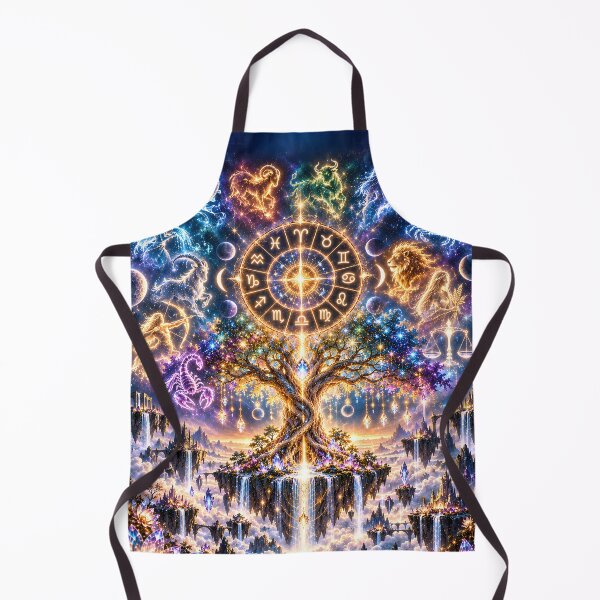 Item preview, Tree of Life with Star Signs, Zodiac Wheel, Galaxy designed and sold by knuppify.
