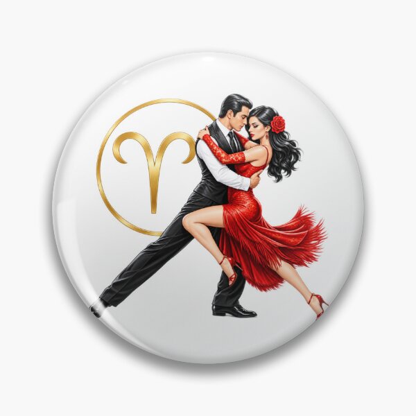 Item preview, Aries Zodiac Dance - Passionate Tango & Celestial Fire designed and sold by Addy77shop.