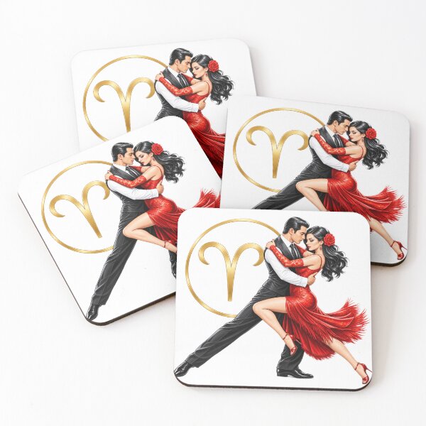 Artikelvorschau, Widder-Sternzeichen-Tanz – Leidenschaftlicher Tango & Himmlisches Feuer entworfen und verkauft von Addy77shop.