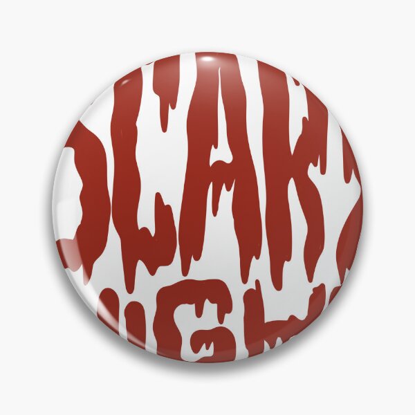 Item preview, Scary Night Bloody Dripping Text — Halloween Horror Typography Quote designed and sold by LYAN-STORE.