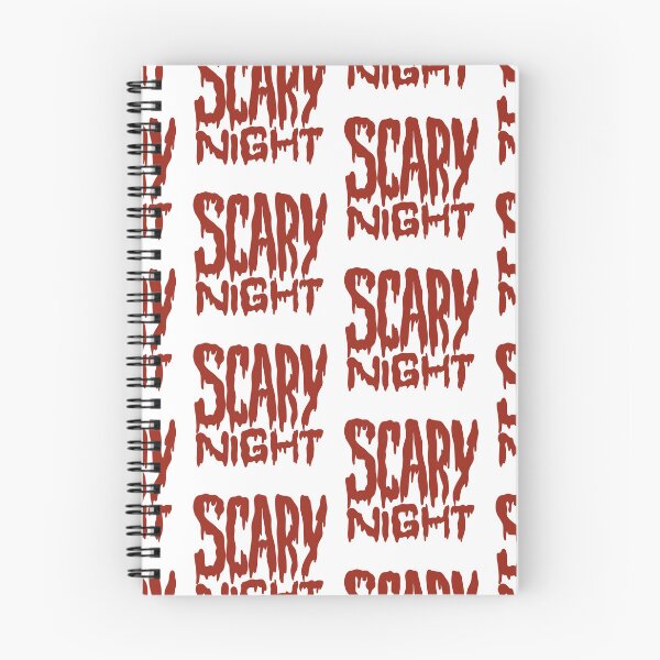 Item preview, Scary Night Bloody Dripping Text — Halloween Horror Typography Quote designed and sold by LYAN-STORE.