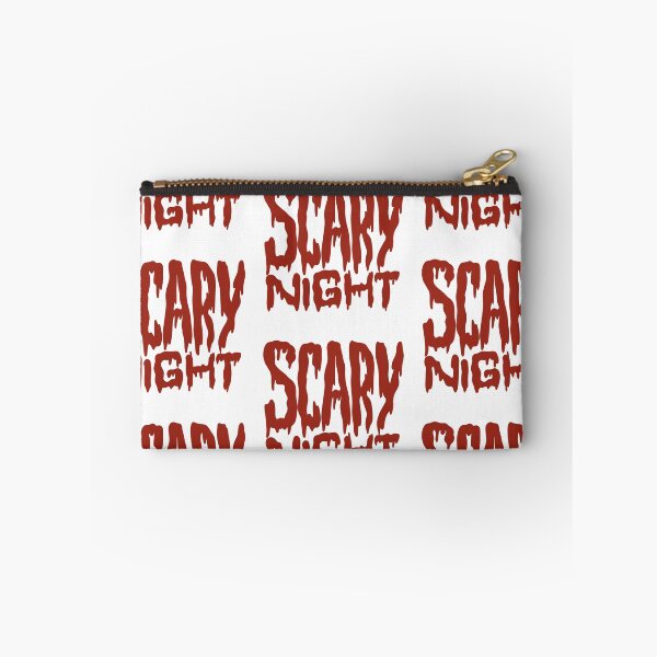 Item preview, Scary Night Bloody Dripping Text — Halloween Horror Typography Quote designed and sold by LYAN-STORE.