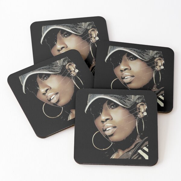 Item preview, Missy Elliott 90s Face Retro Bootleg designed and sold by Achraf-Termane.