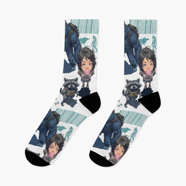 Item preview, BIGFOOT Secure the HVA Tactical Squad Sci-Fi Anime Illustration Design designed and sold by Whimsy Trail Co.
