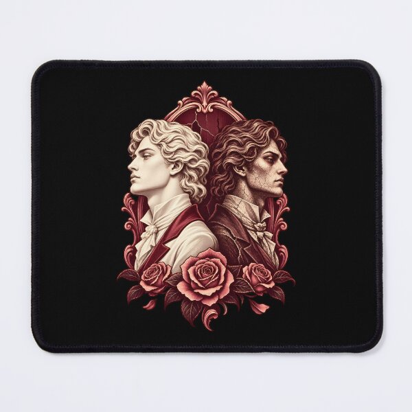 Item preview, Dorian Gray Twin Profiles of Beauty and Decay designed and sold by Fenay Designs.
