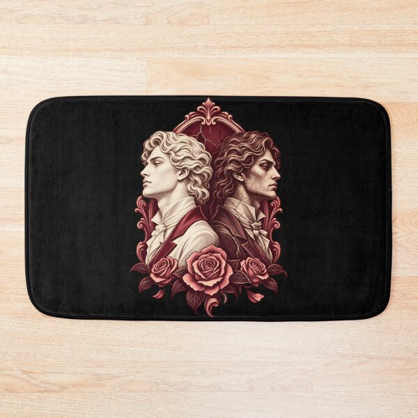 Item preview, Dorian Gray Twin Profiles of Beauty and Decay designed and sold by Fenay Designs.