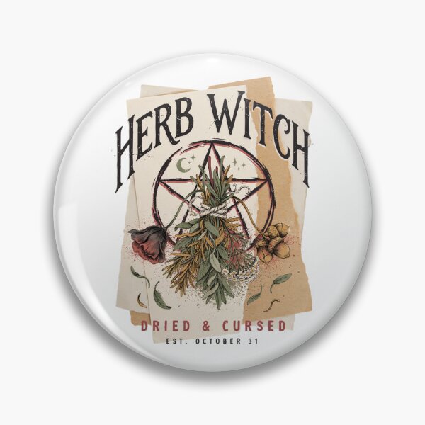 Item preview, Herb Witch Halloween Design Graphic Tee v8 designed and sold by DarylWelsh2024.