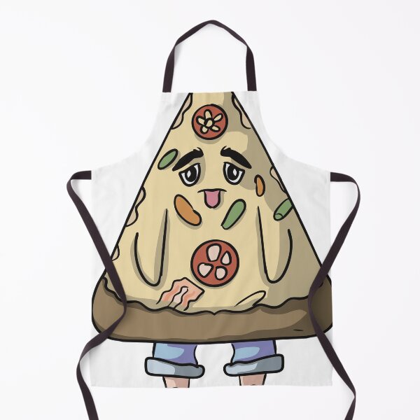 Item preview, Cute Pizza Slice Mascot Funny Cartoon Food Character designed and sold by anandariki.