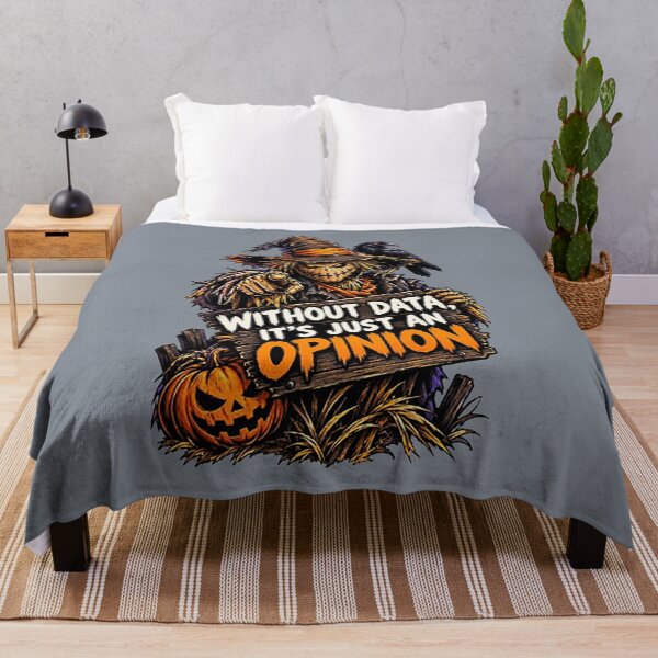 Item preview, Without Data, It's Just an Opinion – Data Analyst Halloween. designed and sold by Endless7Art.