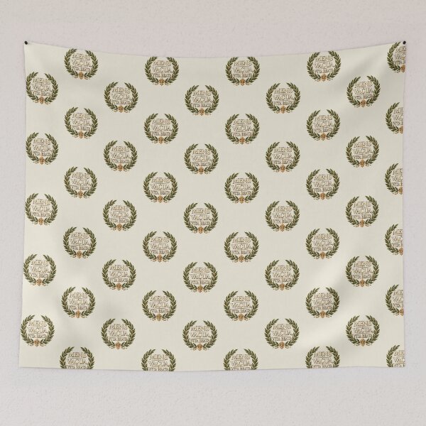 Item preview, Mens Vacua Vita Beata – Latin Laurel Wreath designed and sold by MetaModel Editions.
