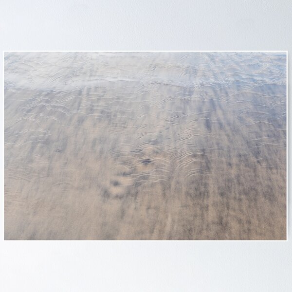 Item preview, Evanescent Natural Abstract Painted by Water and Sand Print designed and sold by Georgia Mizuleva.