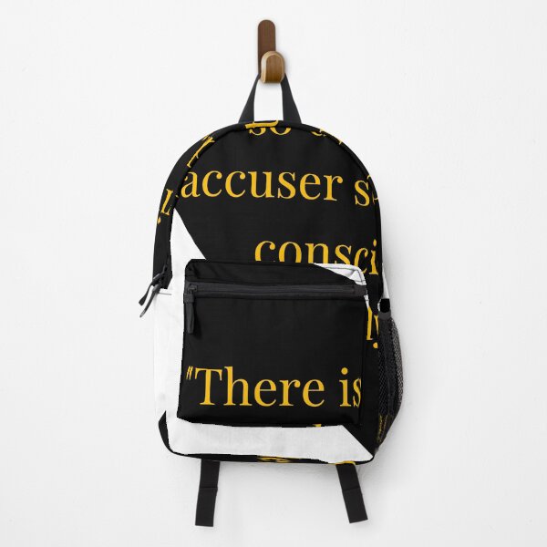 Item preview, Polybius Quote – Gold Text Black Heart designed and sold by TheIconSmith.