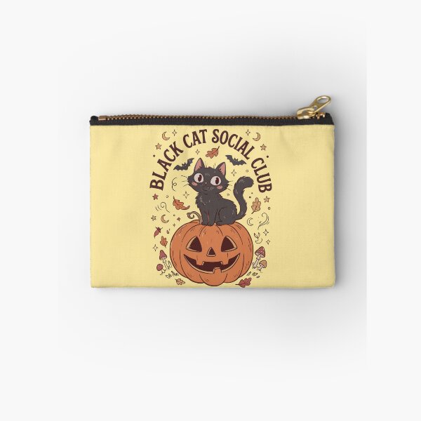 Item preview, Black Cat Social Club | Cute Autumn Pumpkin & Halloween Kitty designed and sold by Catophile.