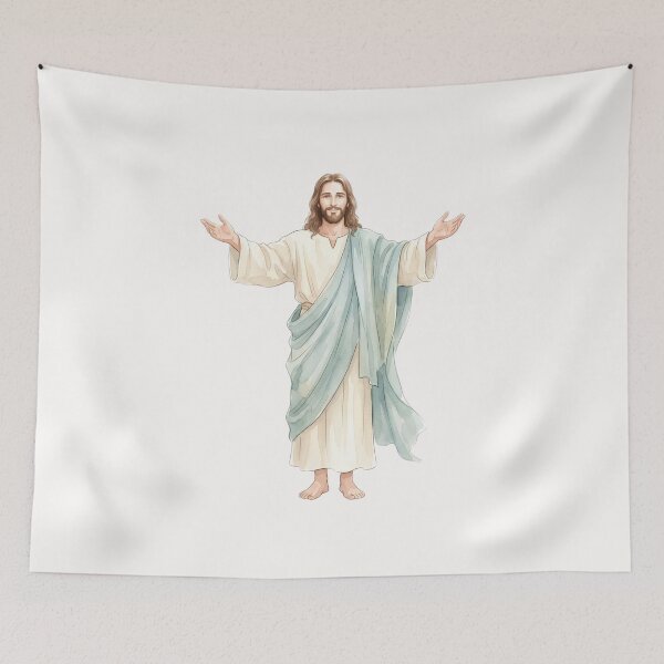 Item preview, Jesus Open Arms Easter Resurrection Christian  designed and sold by stylishdzign.