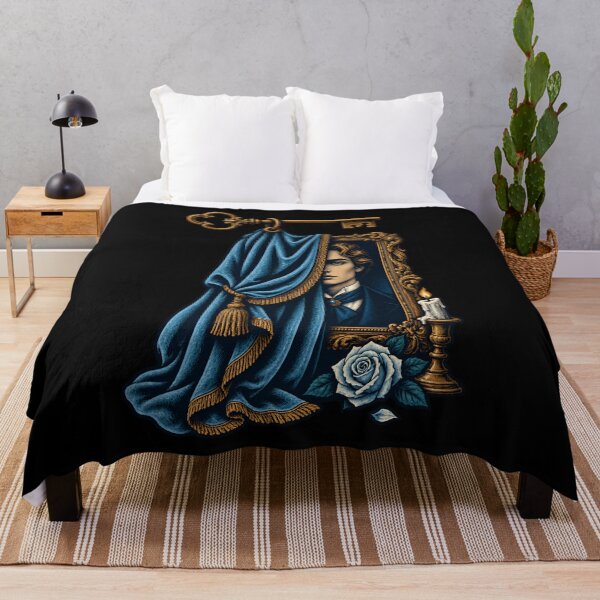 Item preview, Dorian Gray Portrait Hidden by Blue Velvet designed and sold by Fenay Designs.