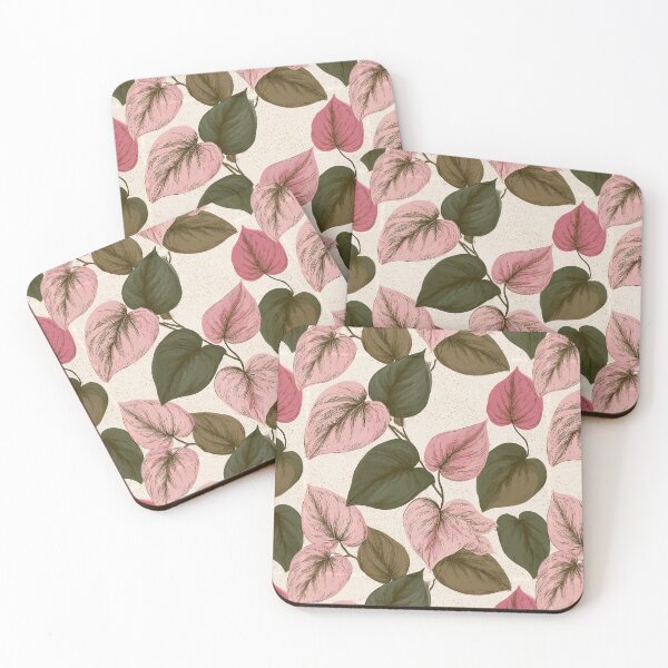 Item preview, Edgy Pothos Floral - Tropical Flower Pattern - Wedding Gifts designed and sold by RoyalStarsPatts.