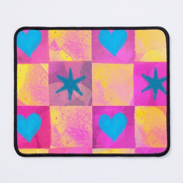 Item preview, Colourful Grid Pattern designed and sold by Clover Crow.