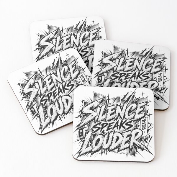 Item preview, Silence speaks louder designed and sold by A Light Worker.