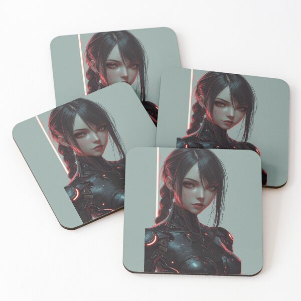 Item preview, Cyborg Girl designed and sold by ArtCraftLab.