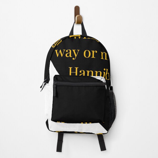 Item preview, Hannibal Barca Quote – Gold Text Black Heart designed and sold by TheIconSmith.