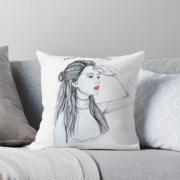 Item preview, Focus On The Light - Minimalist Typography & Portrait Art designed and sold by alilu-art .