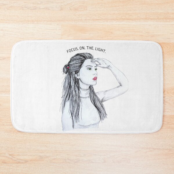 Item preview, Focus On The Light - Minimalist Typography & Portrait Art designed and sold by alilu-art .