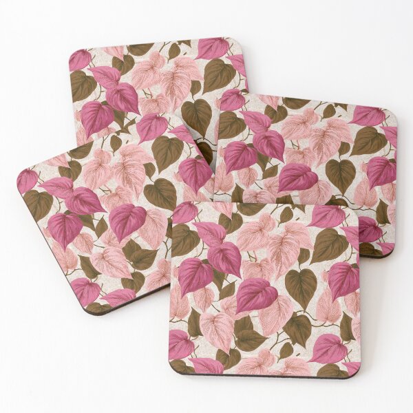 Item preview, Fresh Pothos Texture - Hawaiian Flower Pattern - Bridesmaid Gifts designed and sold by RoyalStarsPatts.
