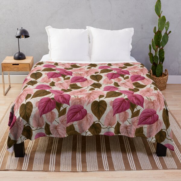 Item preview, Fresh Pothos Texture - Hawaiian Flower Pattern - Bridesmaid Gifts designed and sold by RoyalStarsPatts.